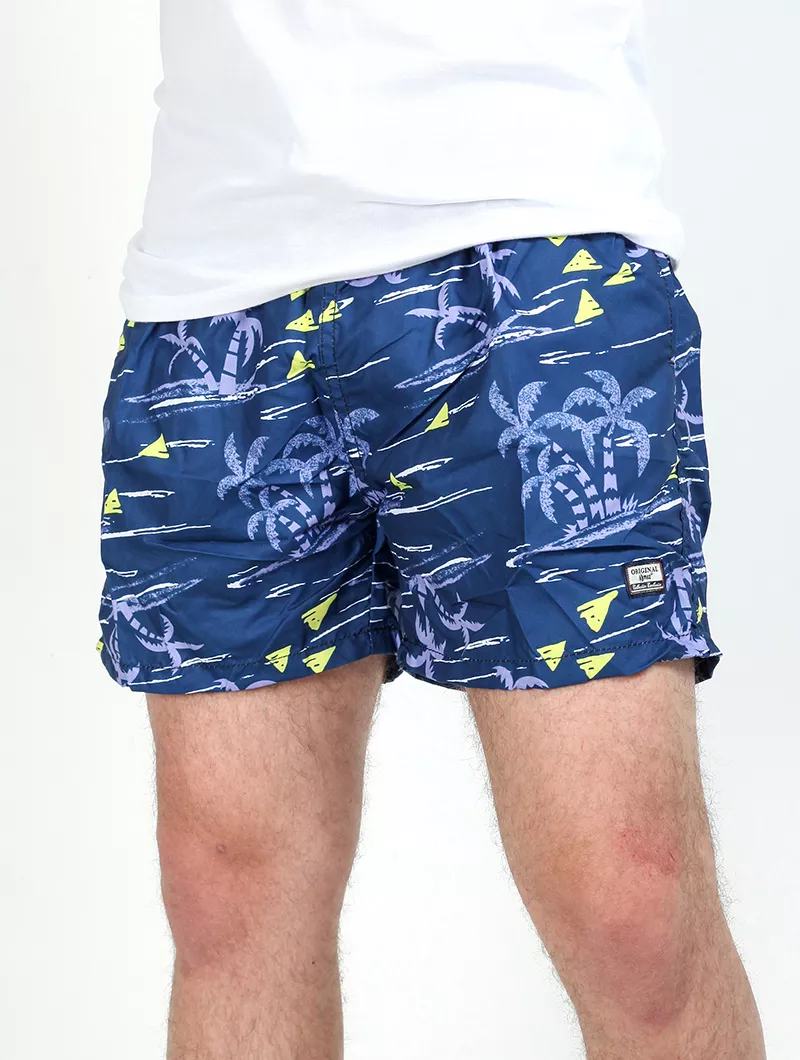 Maillot imprimé palmiers